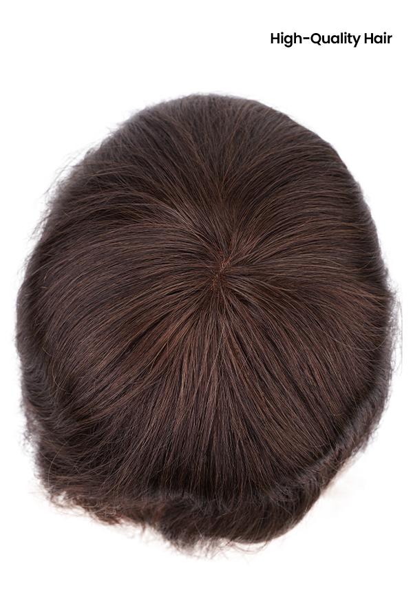 French Lace Front and Top with Skin Base Upgraded Hair