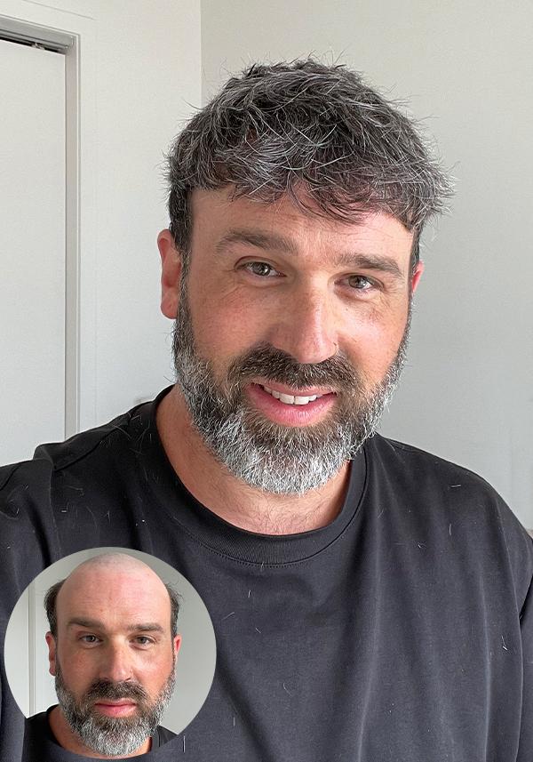 Super Fine Welded Mono Hairpiece