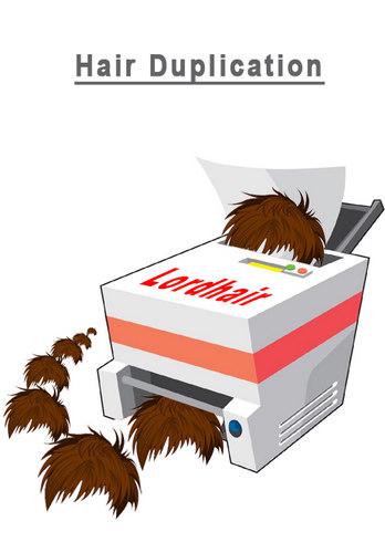 hair duplication