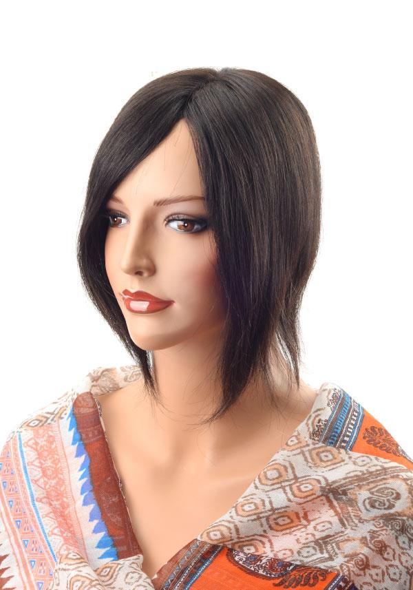 Stock Silk Top Hairpiece for Women