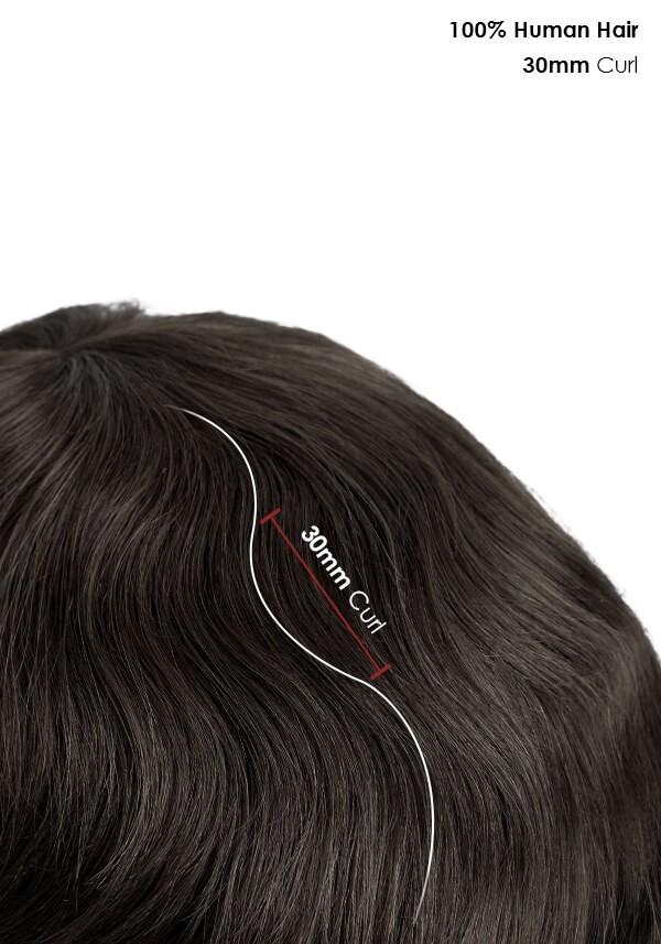 Inception-FL Injected Thin Skin Toupee for Men