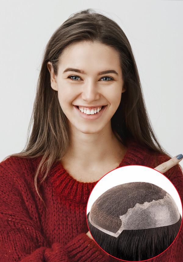 French Lace & Skin Hair System