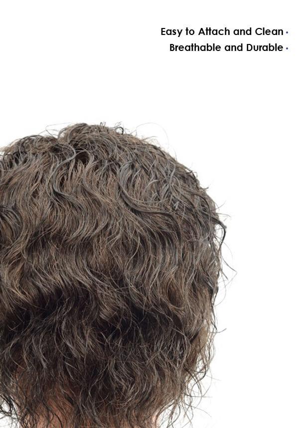 Lace and skin hairpiece for men