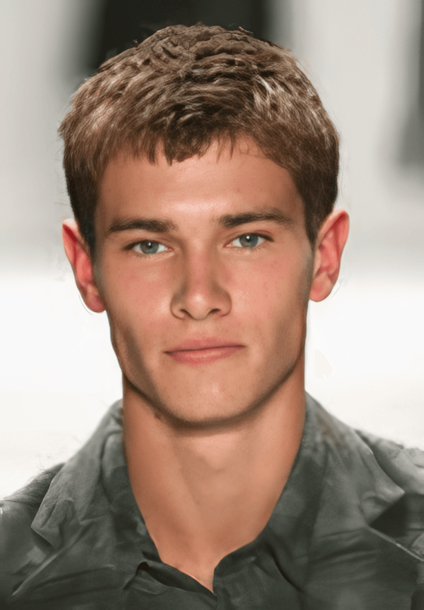 LD004 hairstyle men's hair system