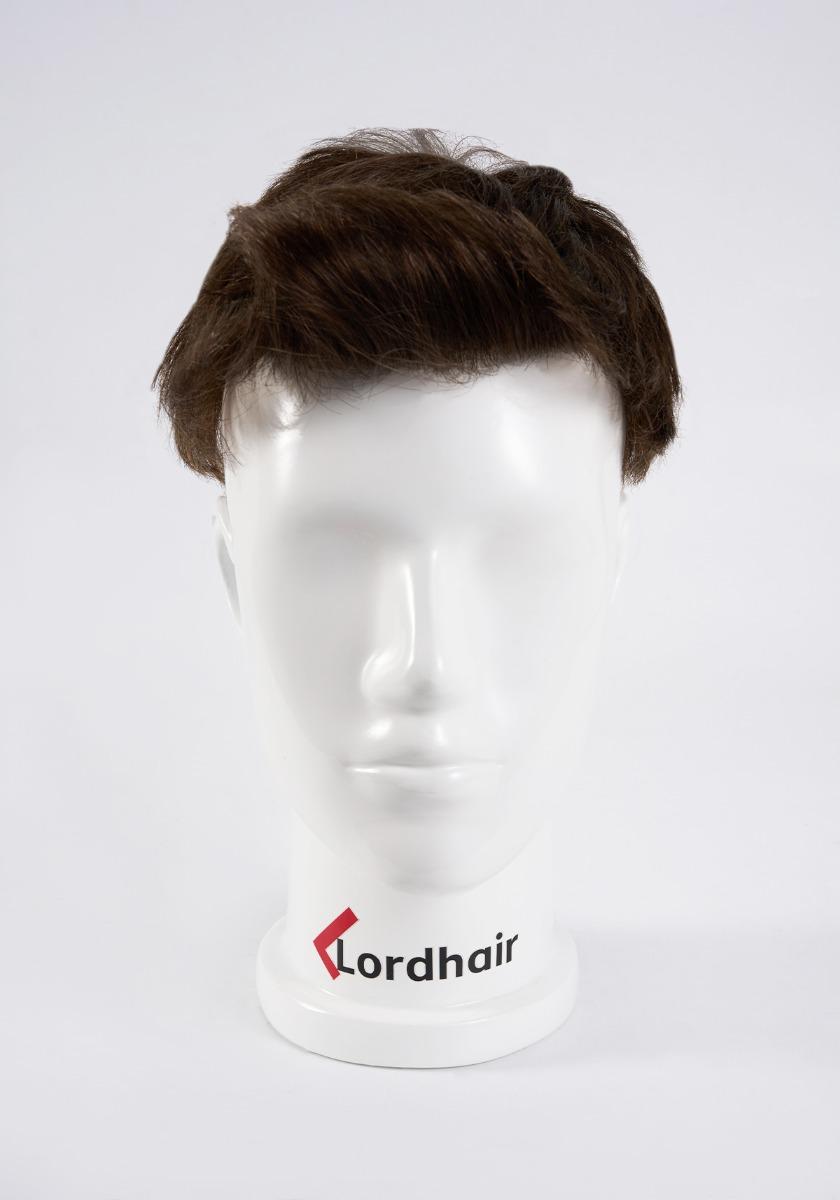 Pre-Cut Hairpieces with Sleek Side Fade Hairstyle