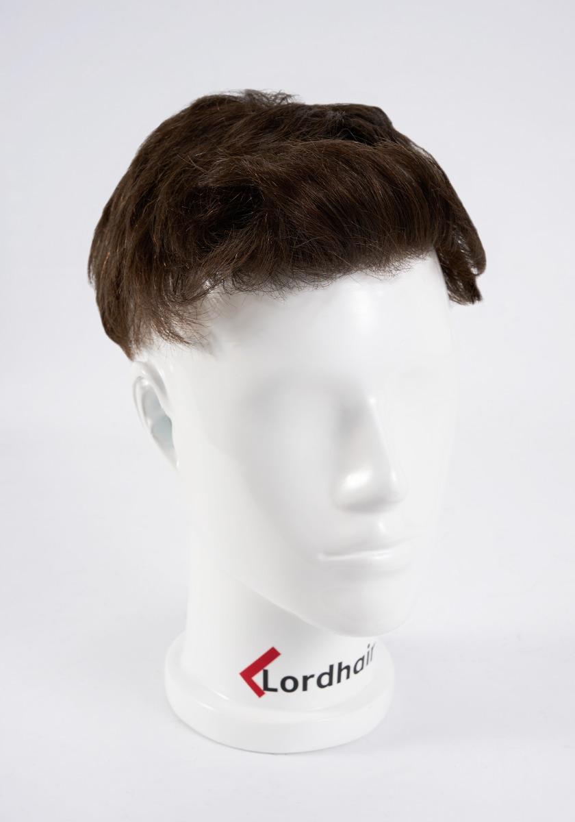 Pre-Cut Hairpieces with Sleek Side Fade Hairstyle