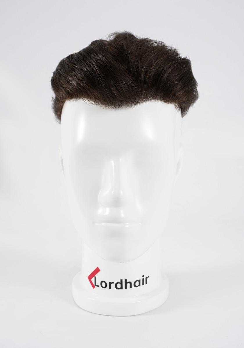 Highlighted Slicked Back Hairstyle