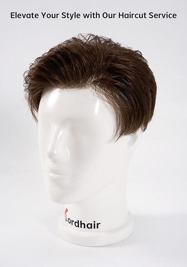Side-parted Style with Volume