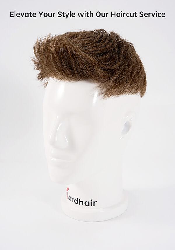Hairpiece with Modern Undercut 