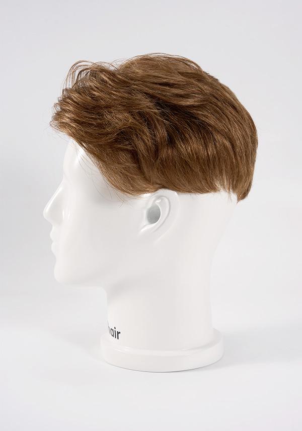Messy Quiff Hairstyle Men's Toupee