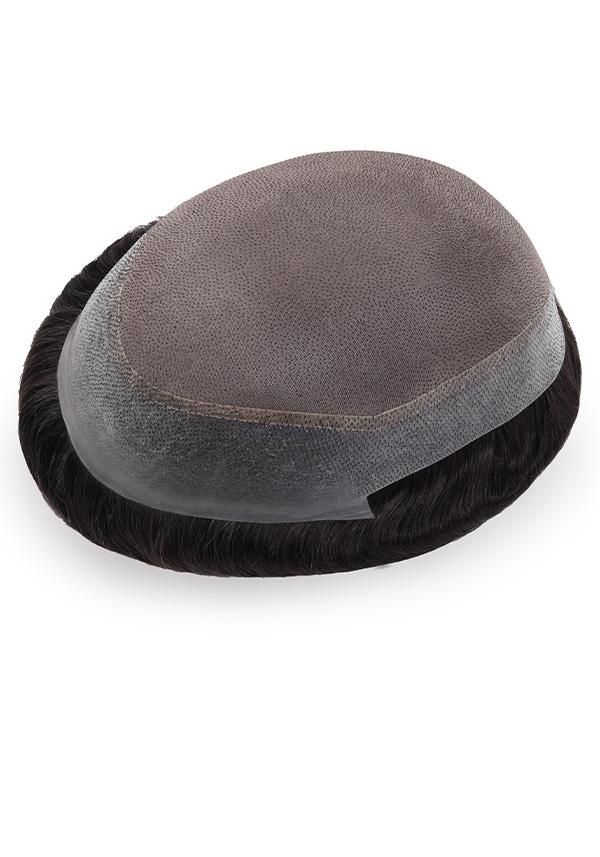 Fine Mono with Thin Skin Perimeter Hairpiece for Men