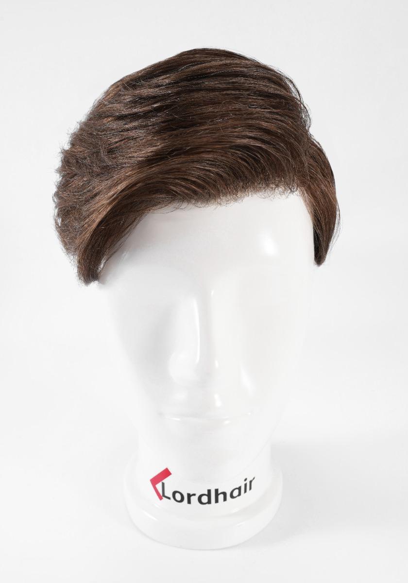 wavy side part hairstyle