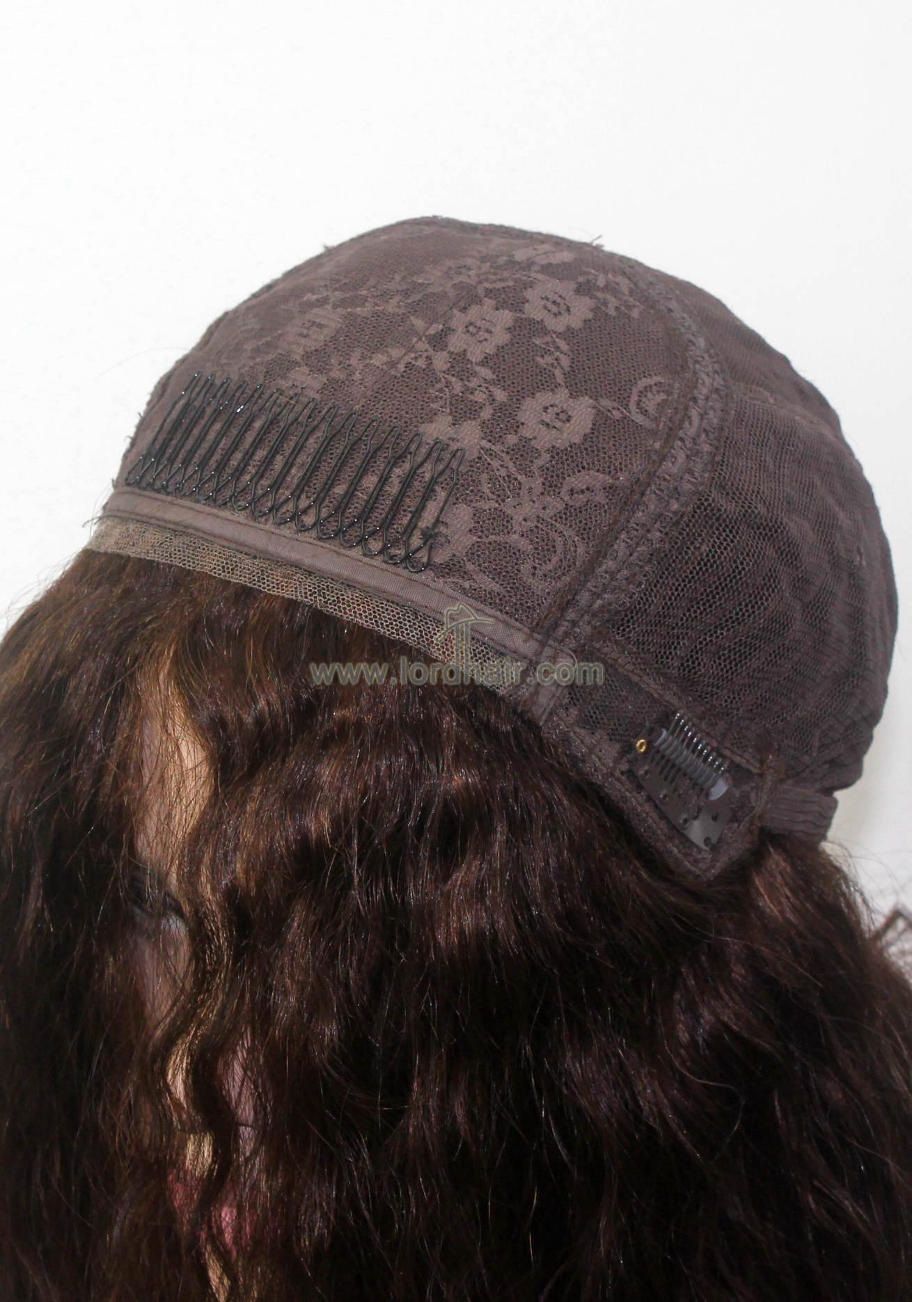 YJ877: Best Realistic Full Lace Human Hair Glueless Women Wig
