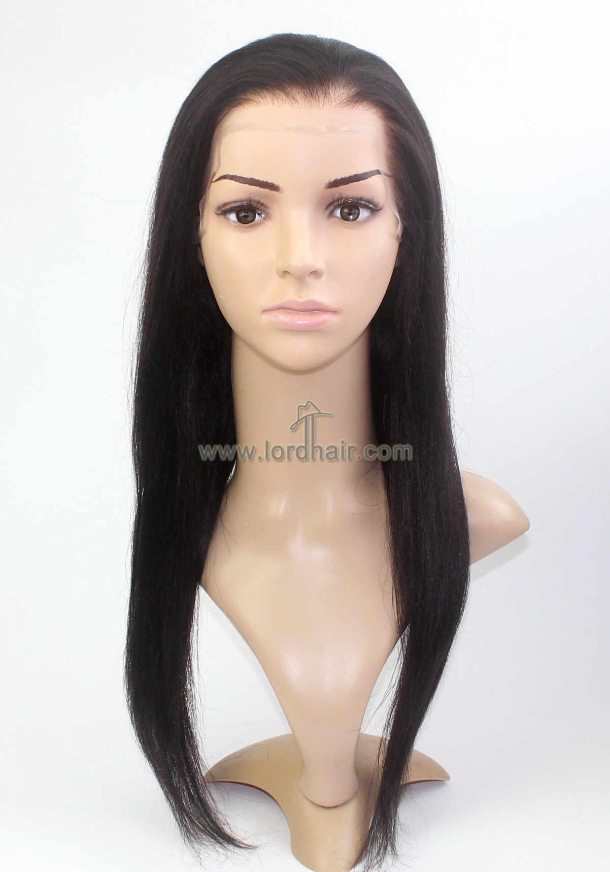 YJ914: Best Indian Human Hair French Lace with Thin Skin Hair System