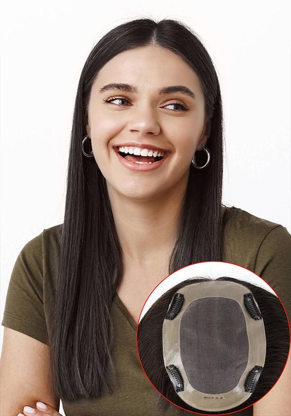 Marissa | Fine Mono Top and NPU Perimeter Women Hairpiece