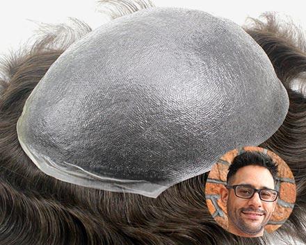  UTS | Ultra Thin Skin V-looped Stock Mens Hairpieces