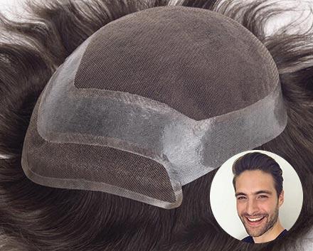  Men's Custom Made Hair System