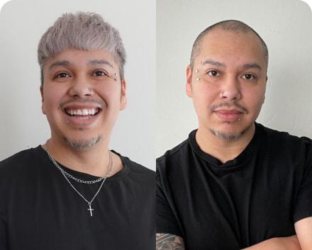 Champion | Full French Lace Stock Hairpieces for Men