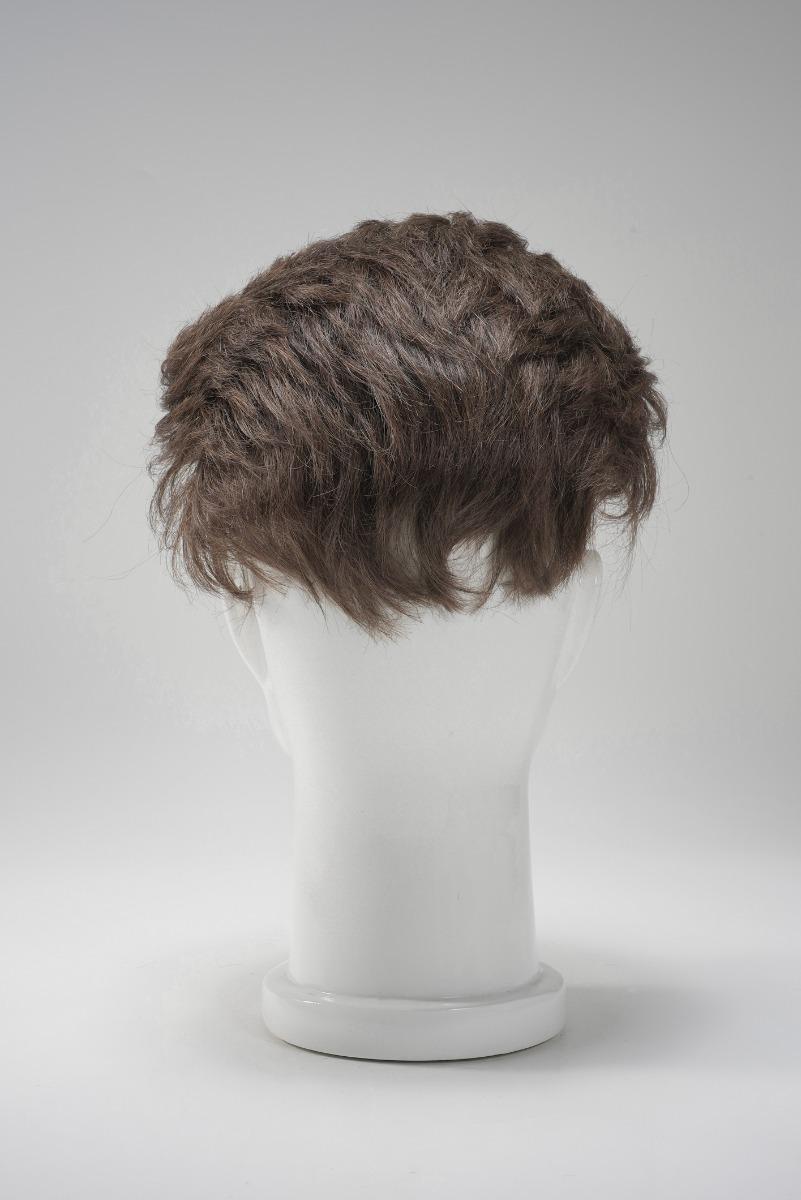 Back of pre-cut hair system