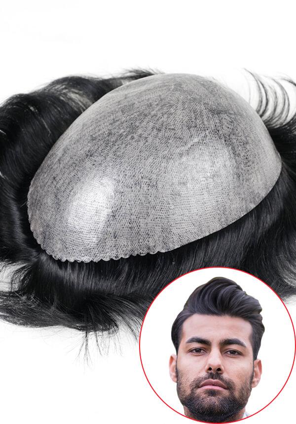Men's Super Thin Skin with Gauze Durable Hair System