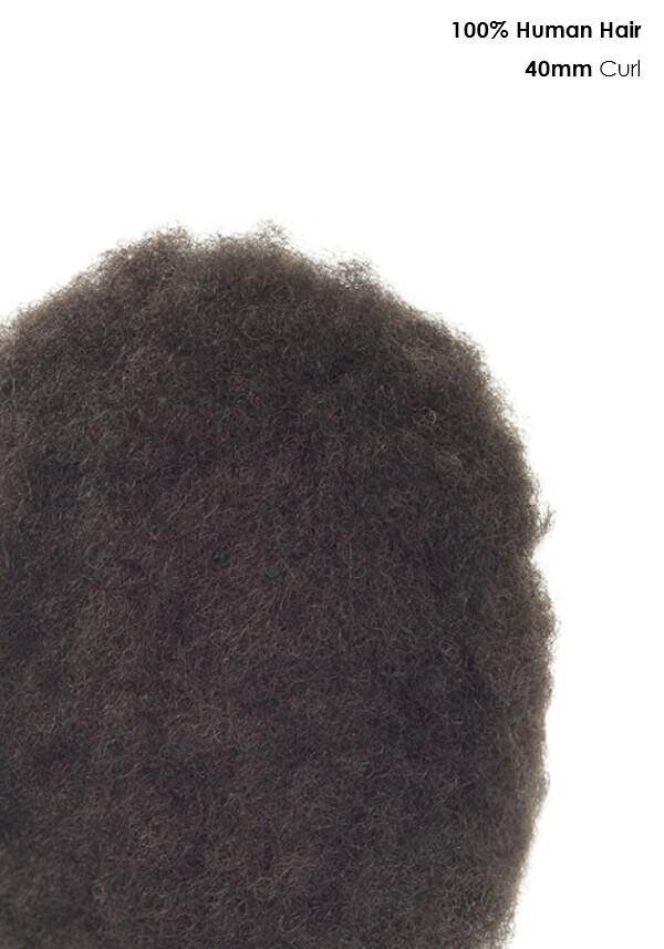 Afro hairpiece for men