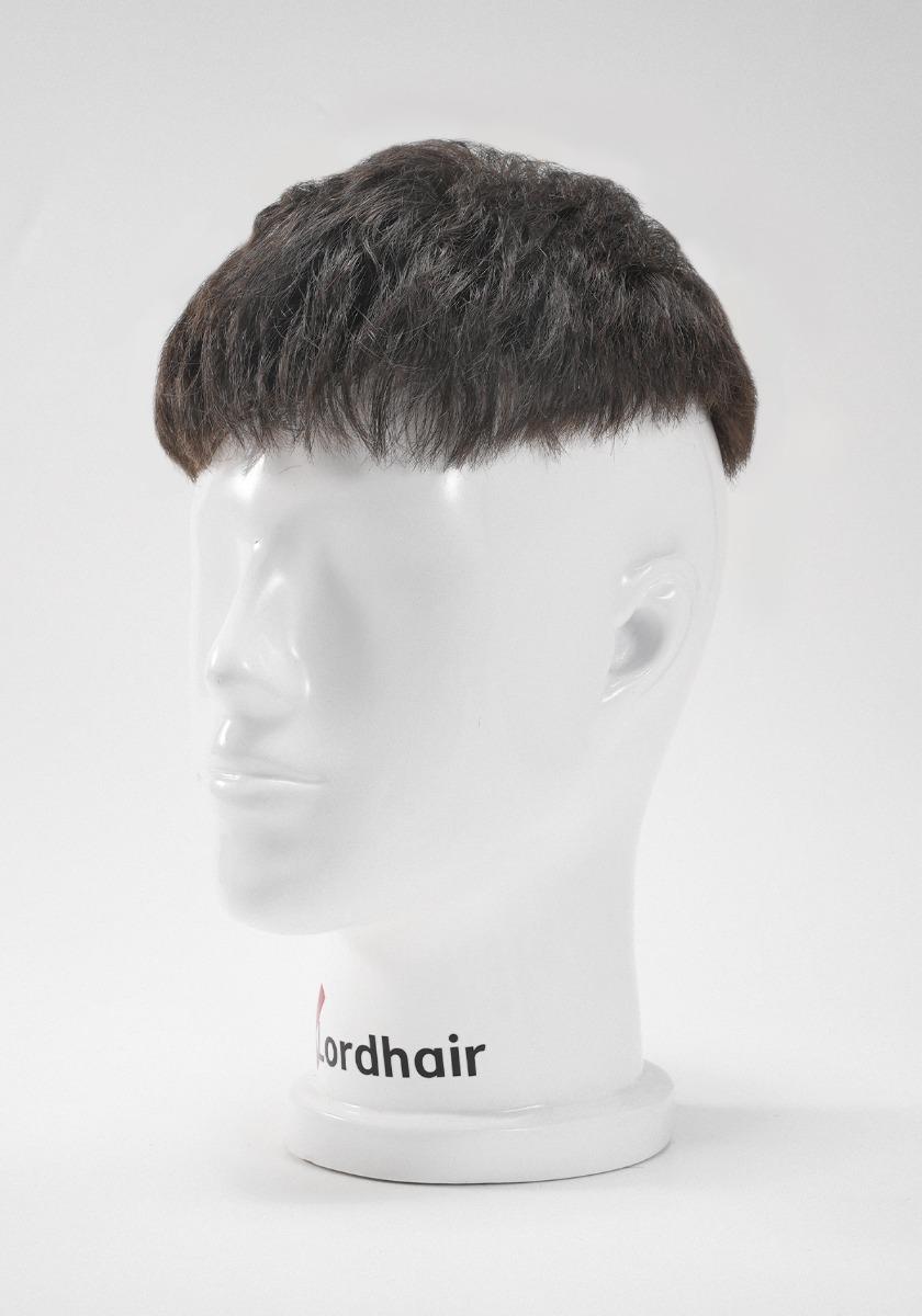 Hair System with Low Fade Cut Hairstyle