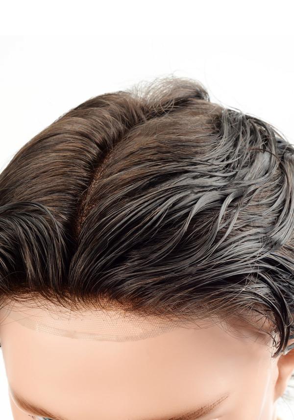  Stock French Lace Hair Piece for Men