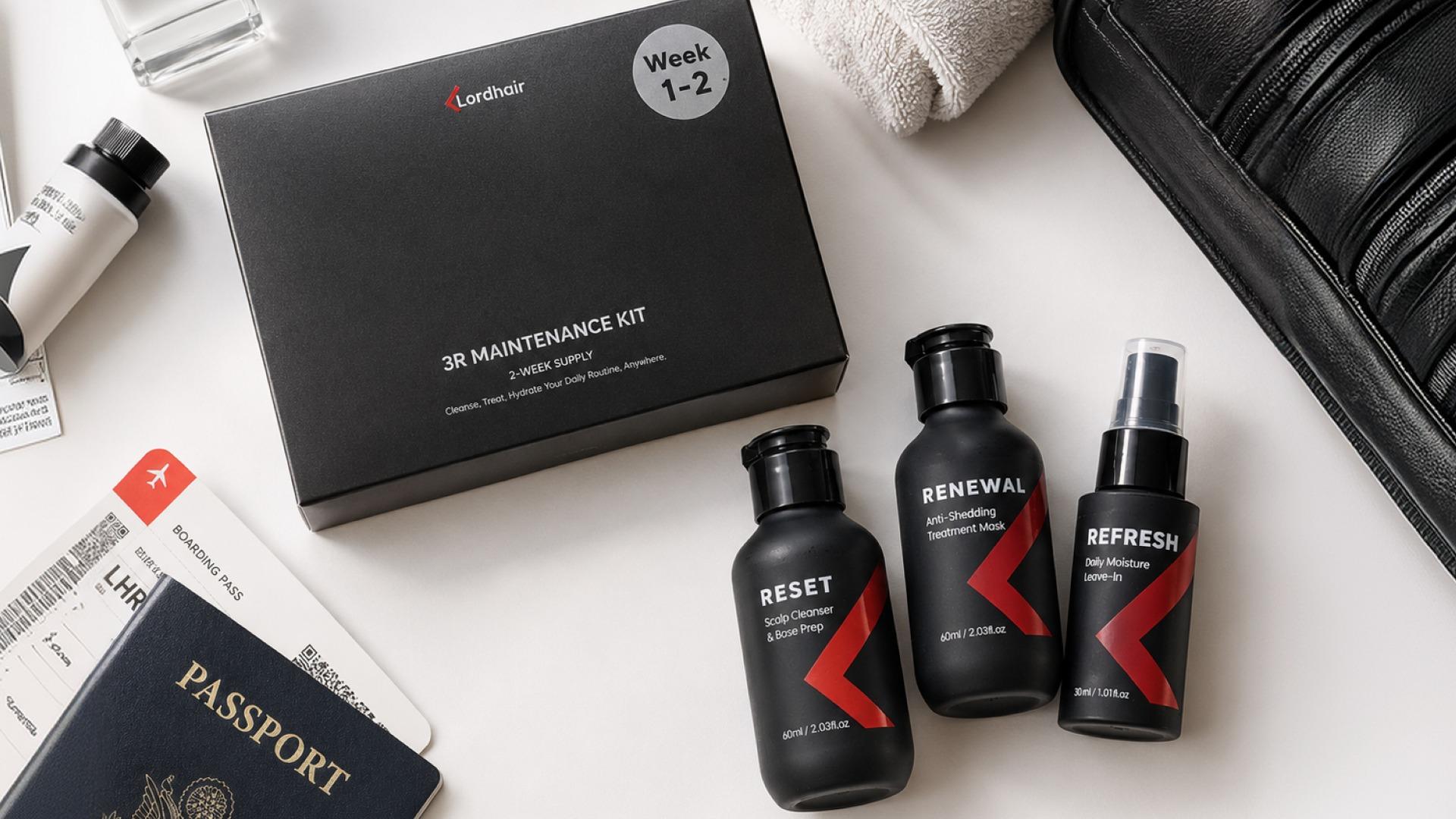 3R Travel Size | Your Hair System Care That Goes Wherever You Go