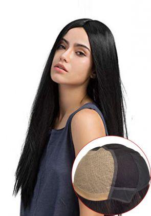 Lordhair Medical Hair Loss Wigs for Women with Natural Black Hair