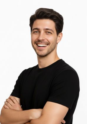 LD0060 | Pre-Cut Men's Hairpiece with Short Quiff Hairstyle