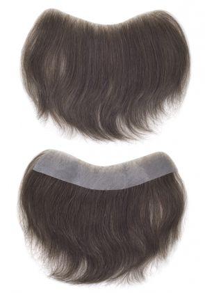 2 Pieces of Frontal Hairpieces for Men Made with a Super Thin Skin Base