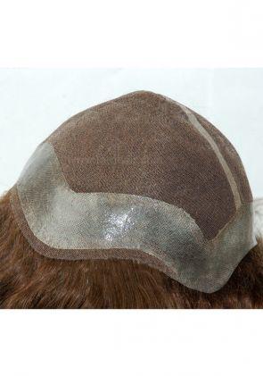 Full Cap Lace Hair System with High Quality Human Hair