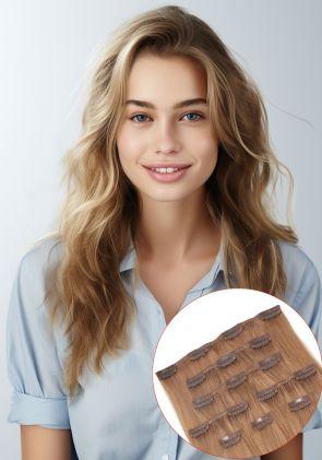 16"- 24" Classic Clip-in Remy Hair Extensions (120g)