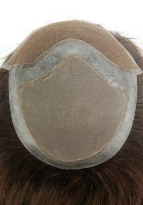 Natural Looking French Lace Front Human Hair System