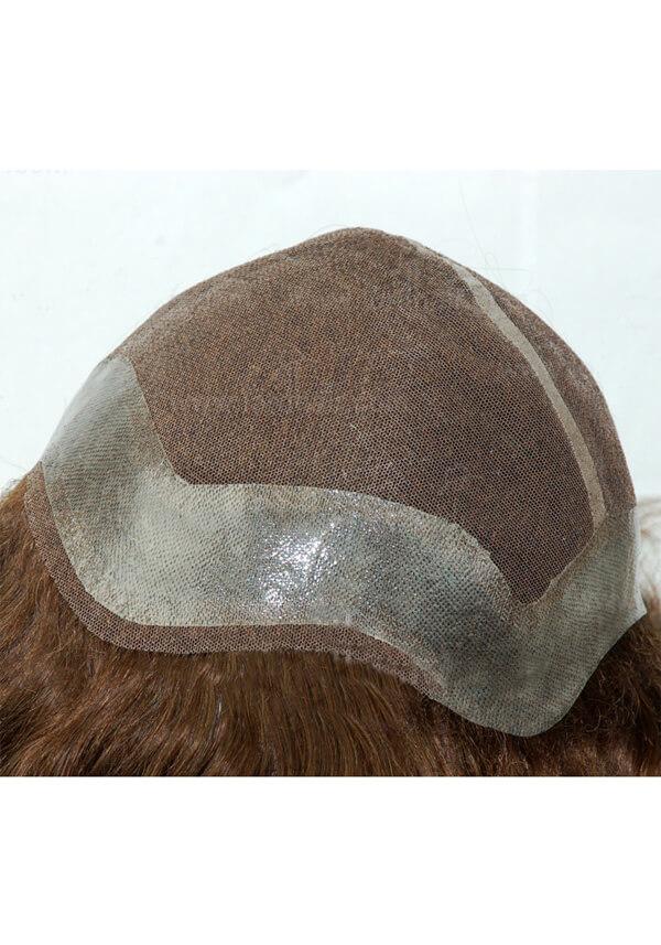 Full Cap Lace Hair System with High Quality Human Hair