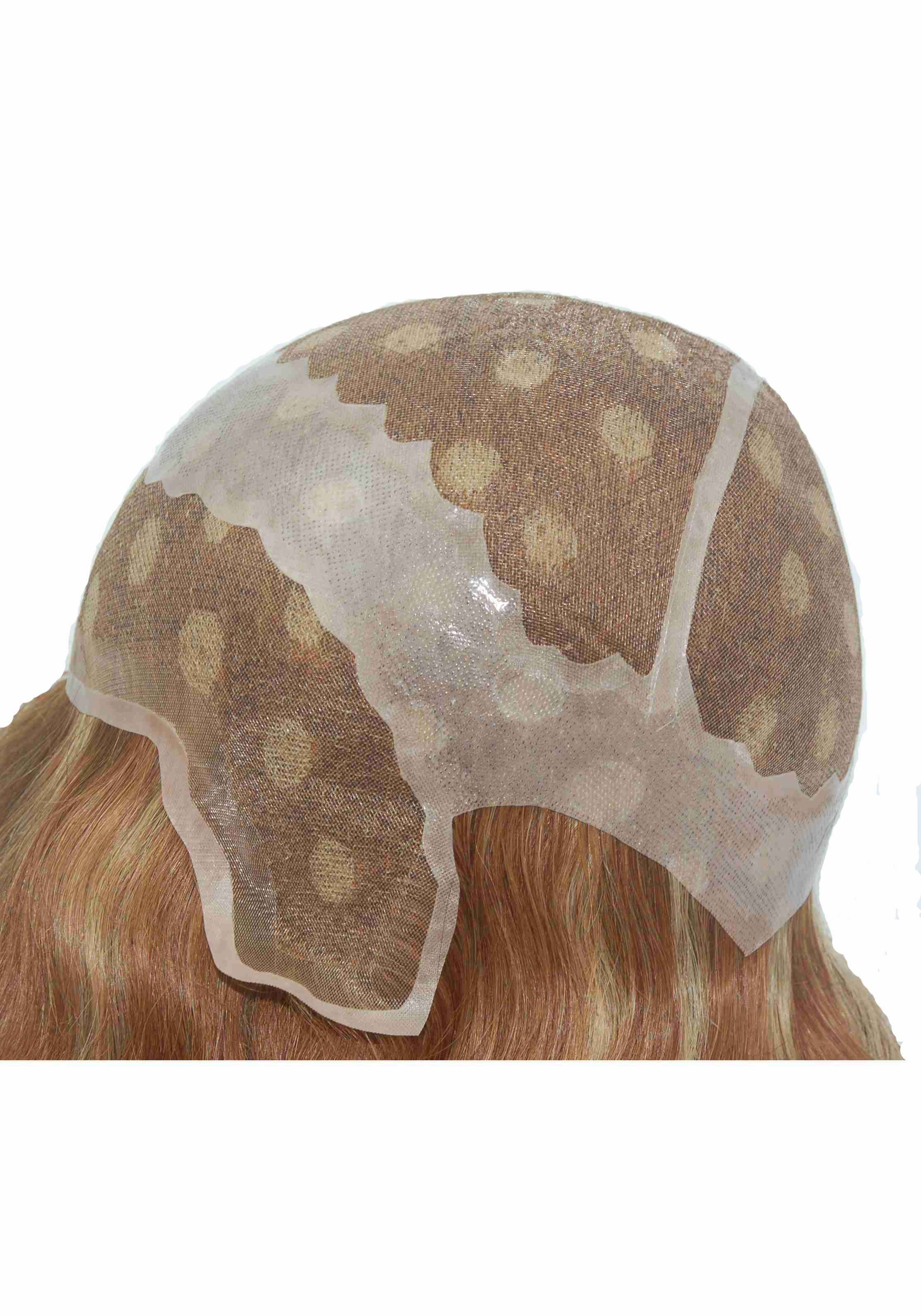 100% Human Hair Breathable Durable Full Cap Wig for Women