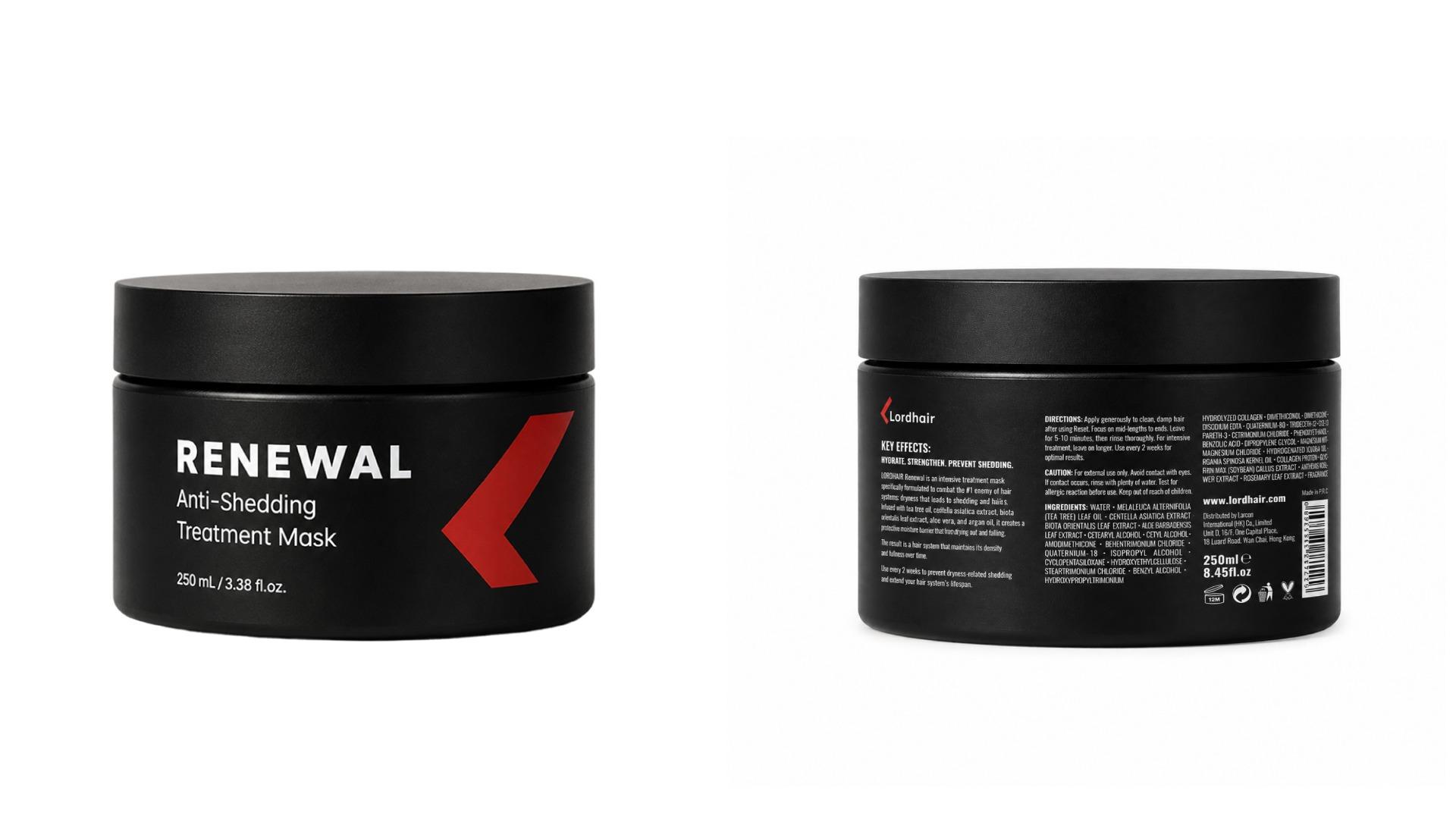RENEWAL | Deep Moisture Treatment for Hair Systems | Softness & No Tangling (US Only)
