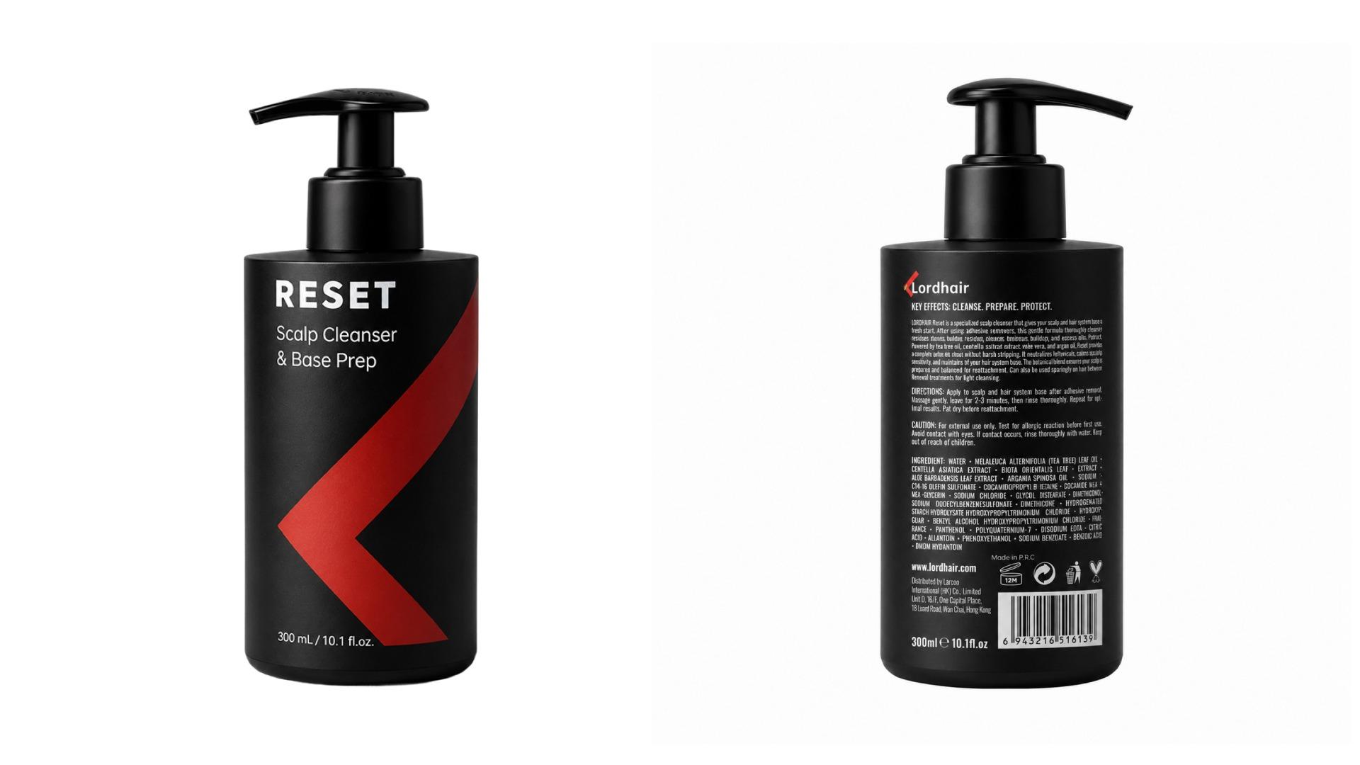 RESET | Hair System & Scalp Cleanser | Removes Adhesive Residue & Buildup (US Only)