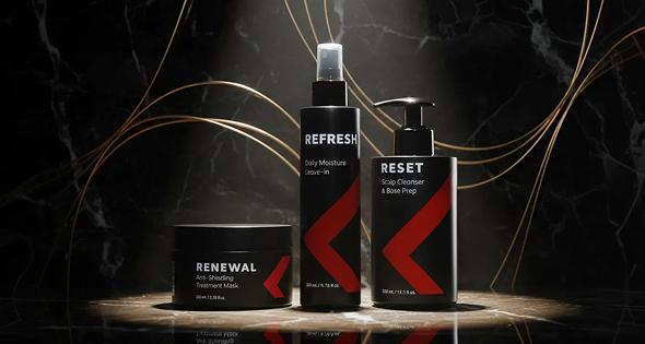 Lordhair 3R routine products: RESET, RENEWAL, and REFRESH