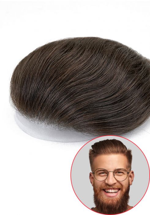 mens glue on toupee