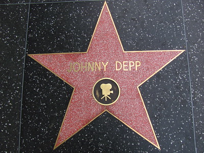 Johnny Depp Hollywood Star