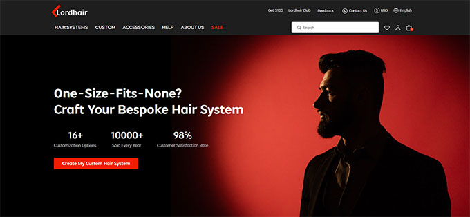 How to order a Lordhair custom hair system