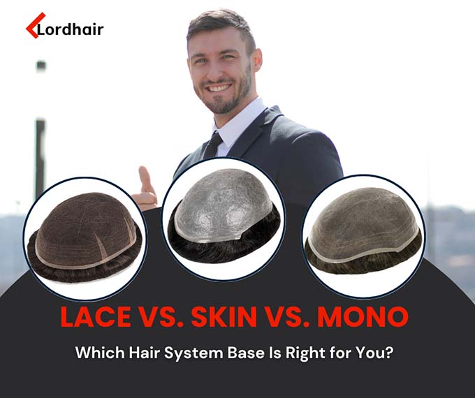 Lace vs. Skin vs. Mono Hair System Base