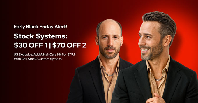 Lordh Early Black Friday hair system sale