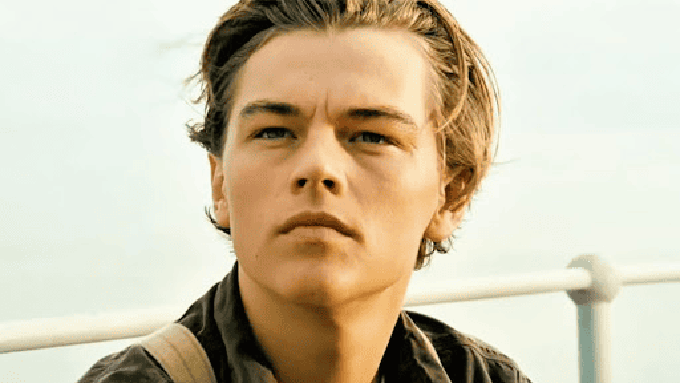 mature hairline example Leonardo Dicaprio