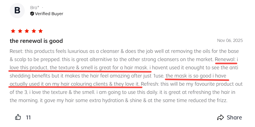 user review on renewal Bra