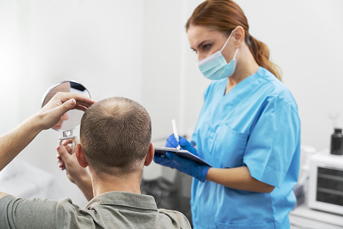 risks in using microneedling for hair loss