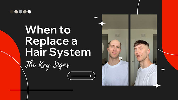 when to replace a hair system