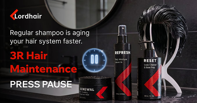 3R Maintenance pause hair system aging