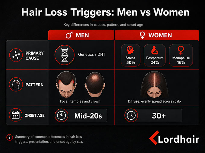 causes of hair loss